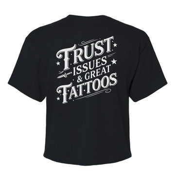 Trust Issues Women's Cropped Tee