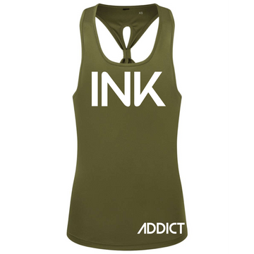 INK Tied-Knot Racerback Tank