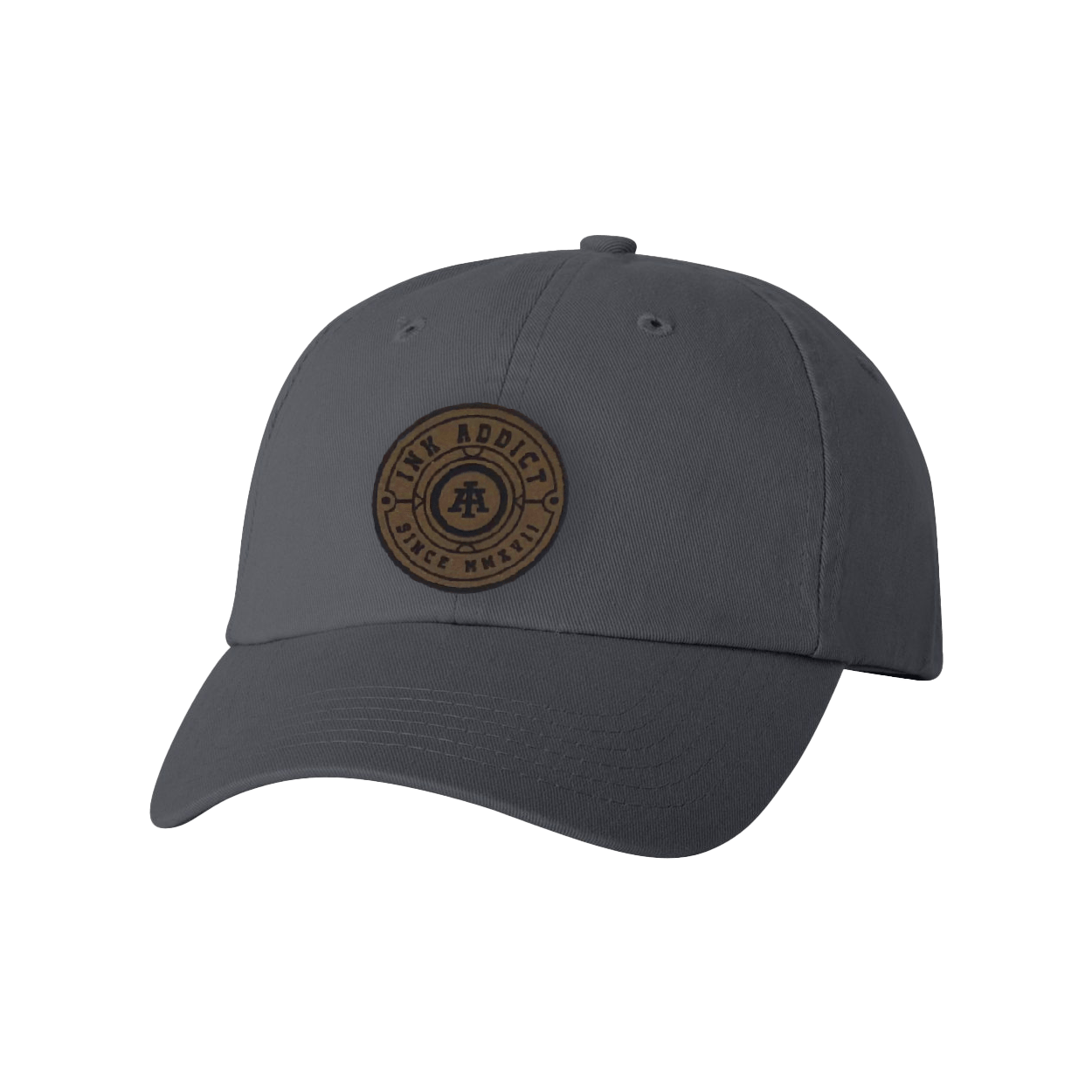 InkAddict Grey Dad Hat