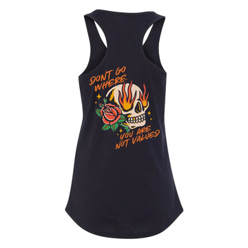 Know Your Worth Women's Racerback Tank