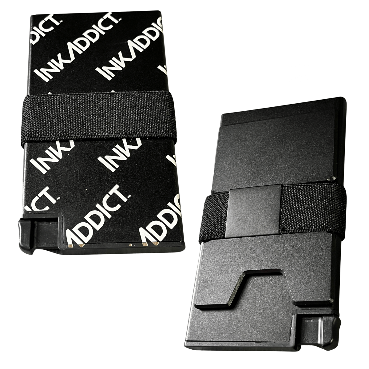 InkAddict Black and White Wallet