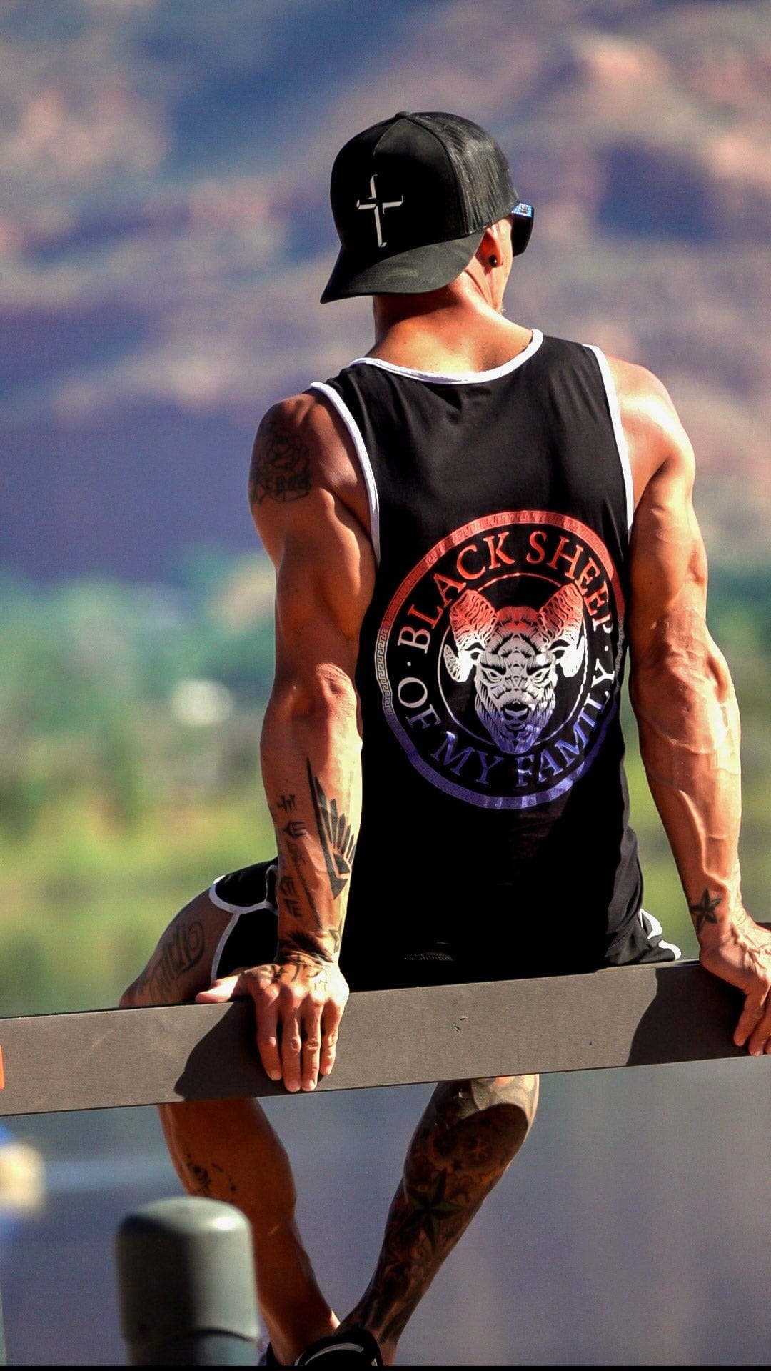 All-American Black Sheep Men's Tank