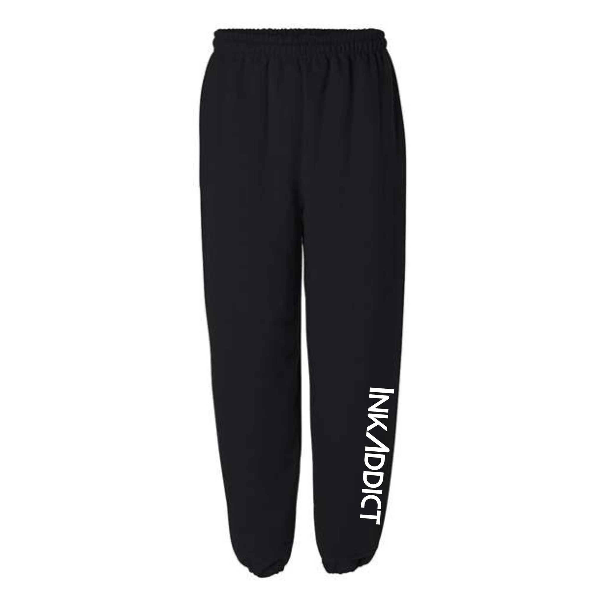 InkAddict Black Unisex Sweatpants