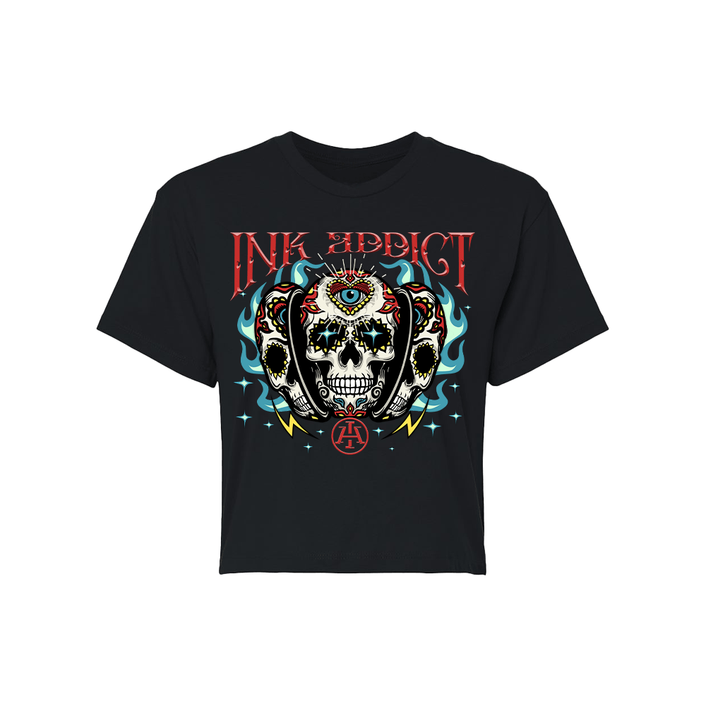 Skull Candy Crop Tee