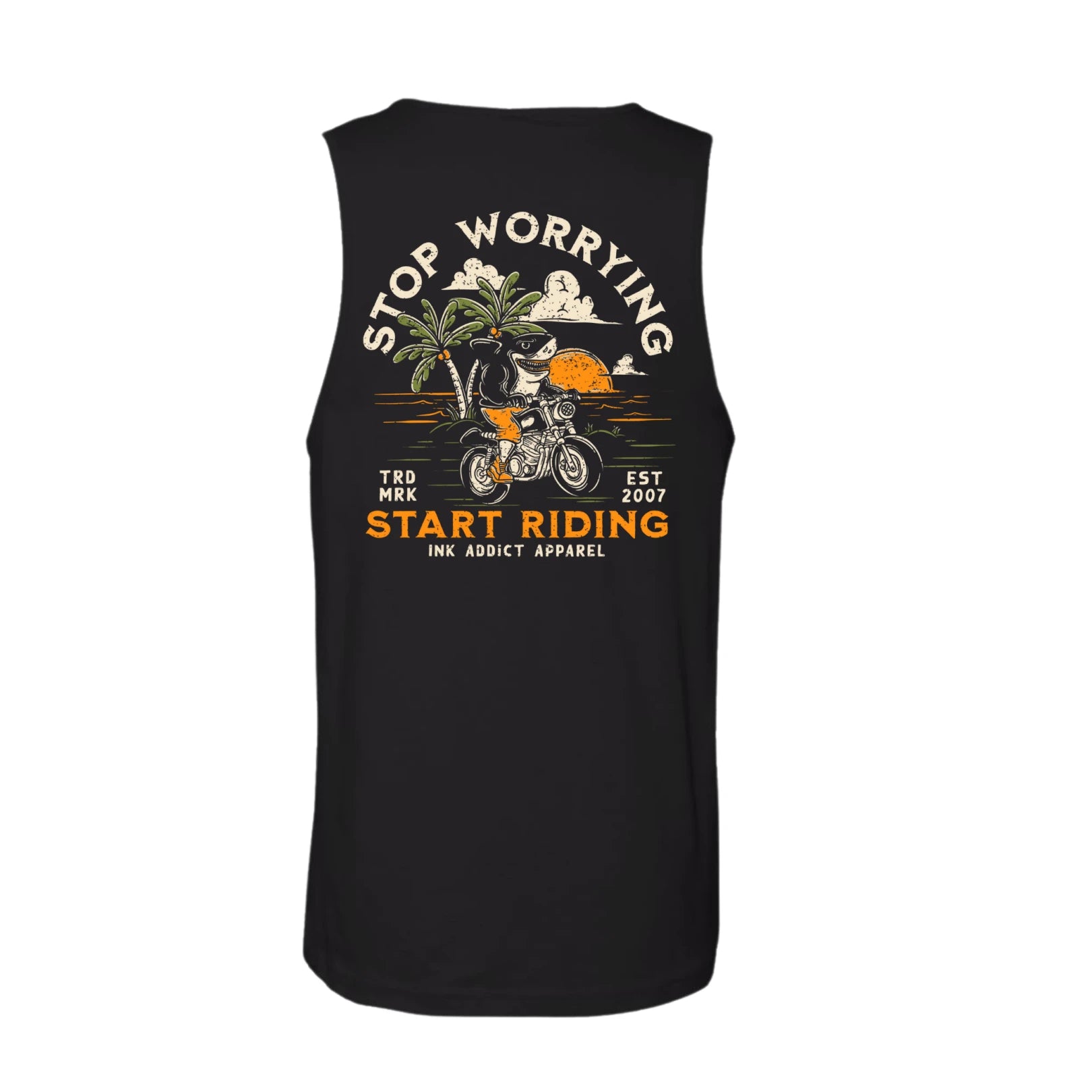 Stop Worrying Mens Tank