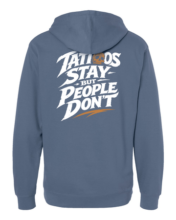 Tattoos Stay Unisex Hoodie