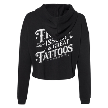 Trust Issues Cropped Hoodie