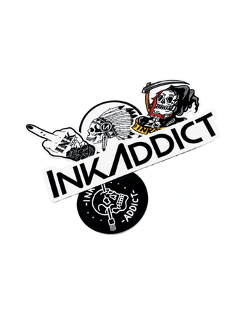 InkAddict Sticker Pack of 5