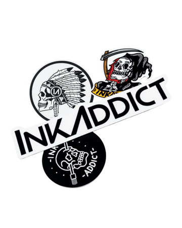 InkAddict Sticker Pack of 4