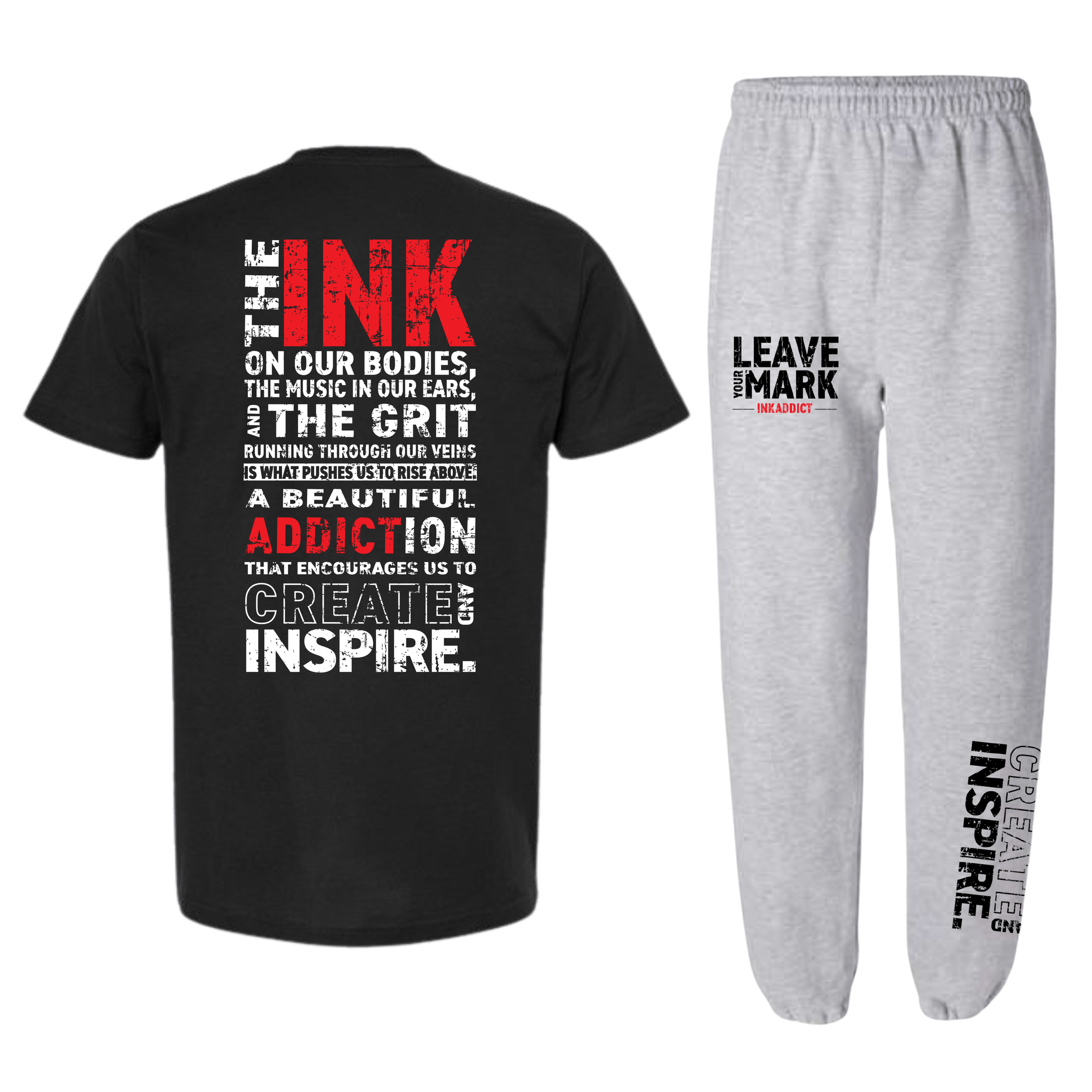 Ink Mantra Unisex Tee Set