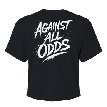 Against All Odds Women's Cropped Tee