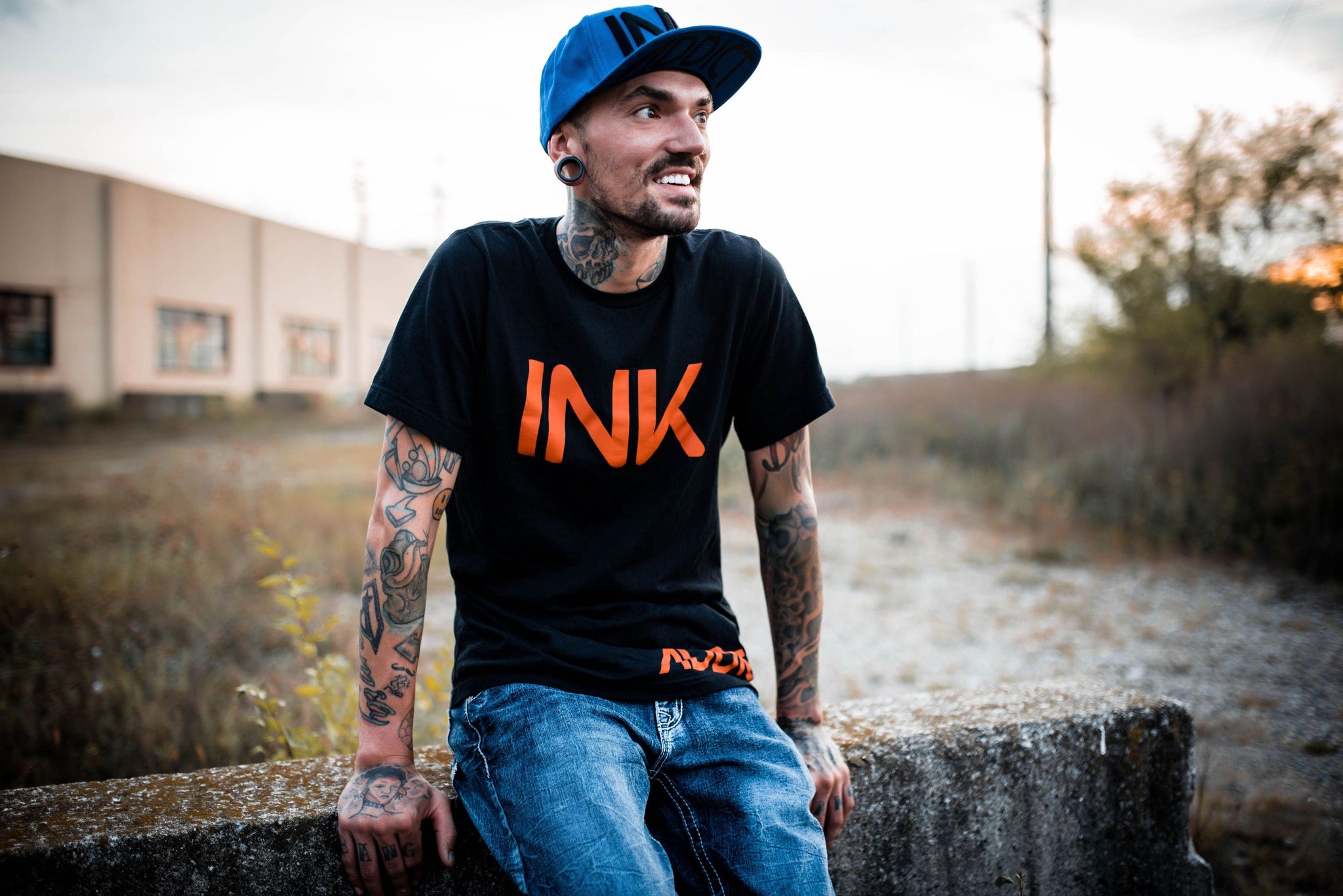 INK Blue/Black Snapback
