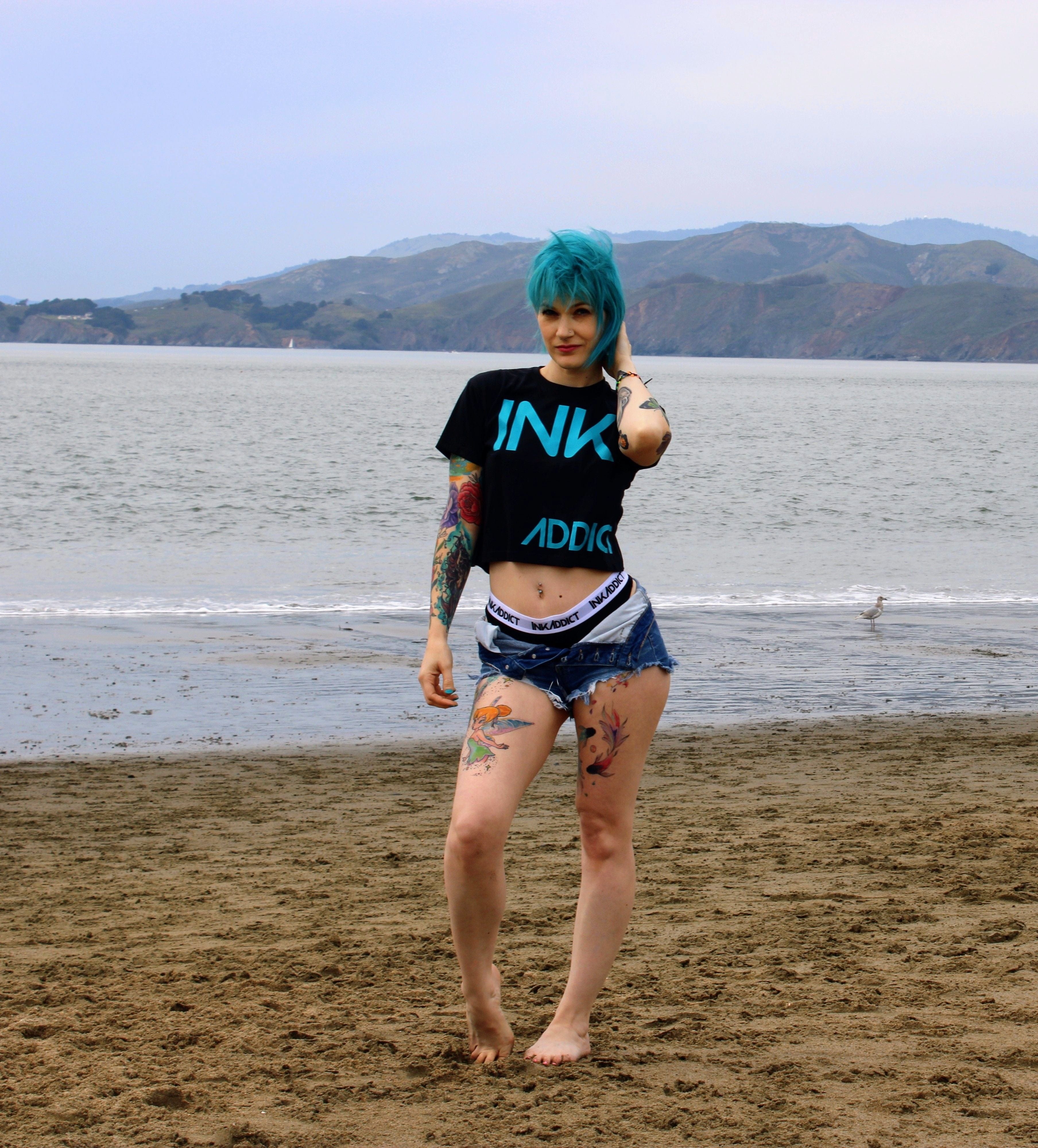 INK Women's Cropped Tee