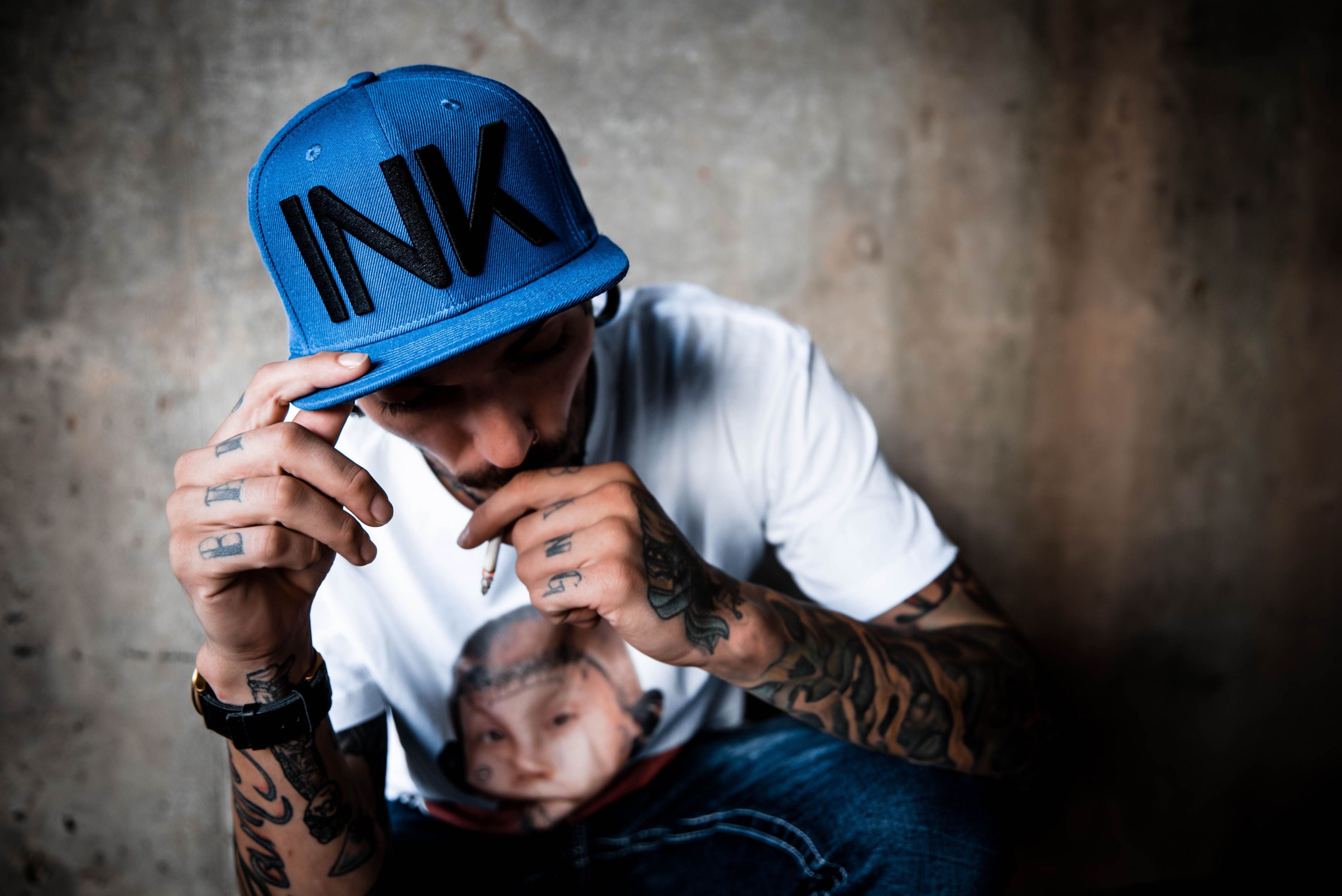 INK Blue/Black Snapback