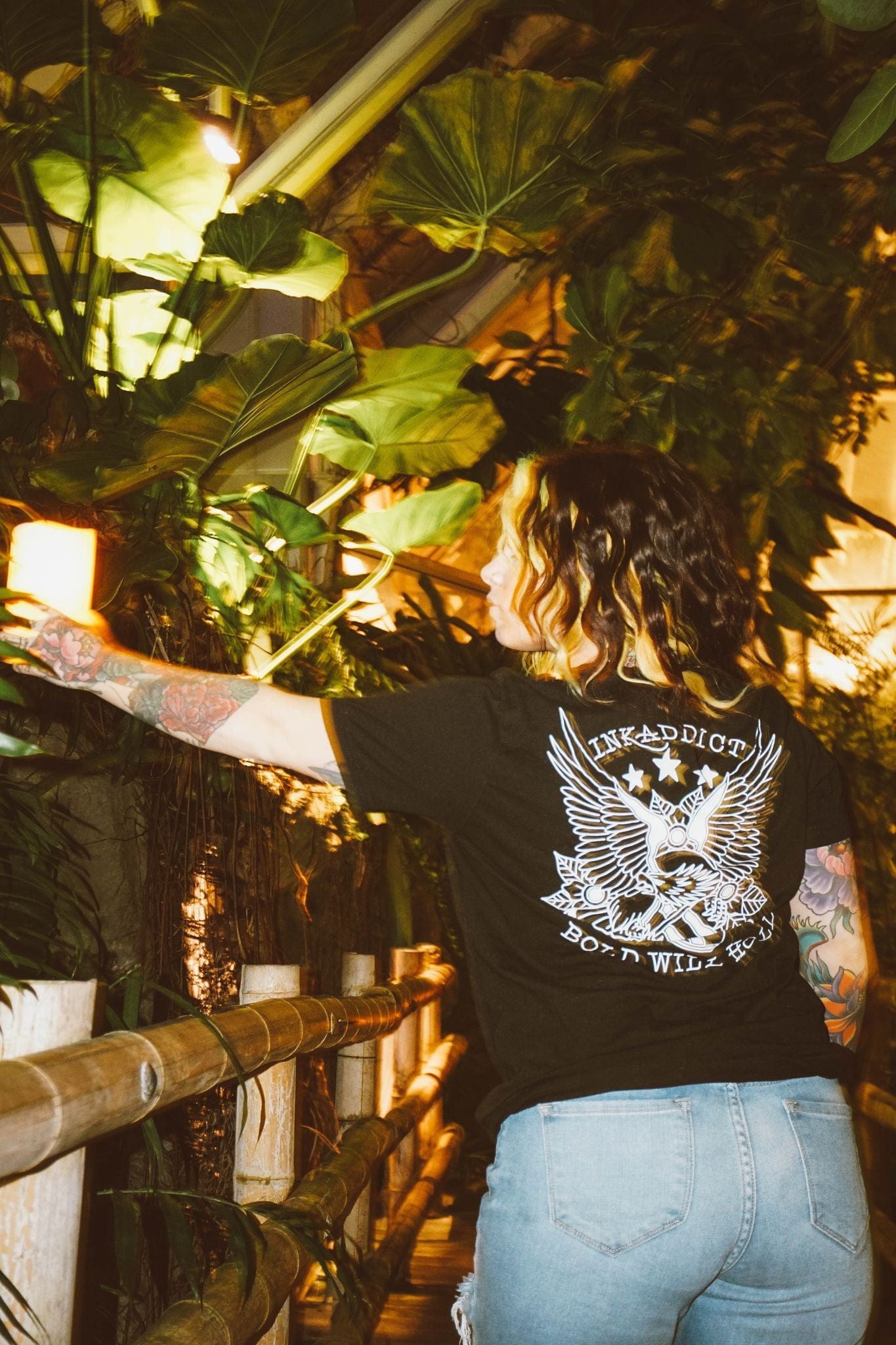 Bold Will Hold Men's Black Tee