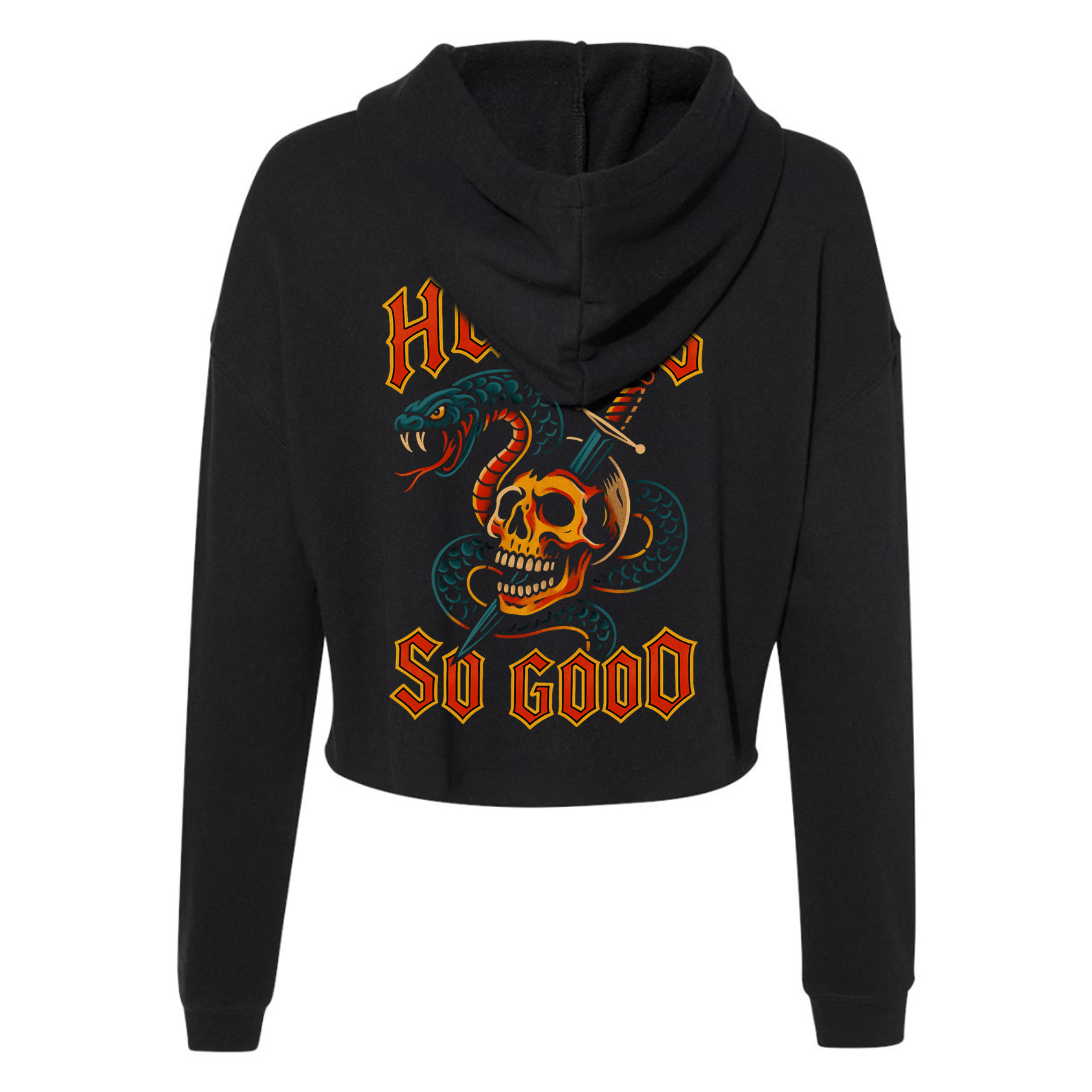 Hurts So Good Cropped Hoodie