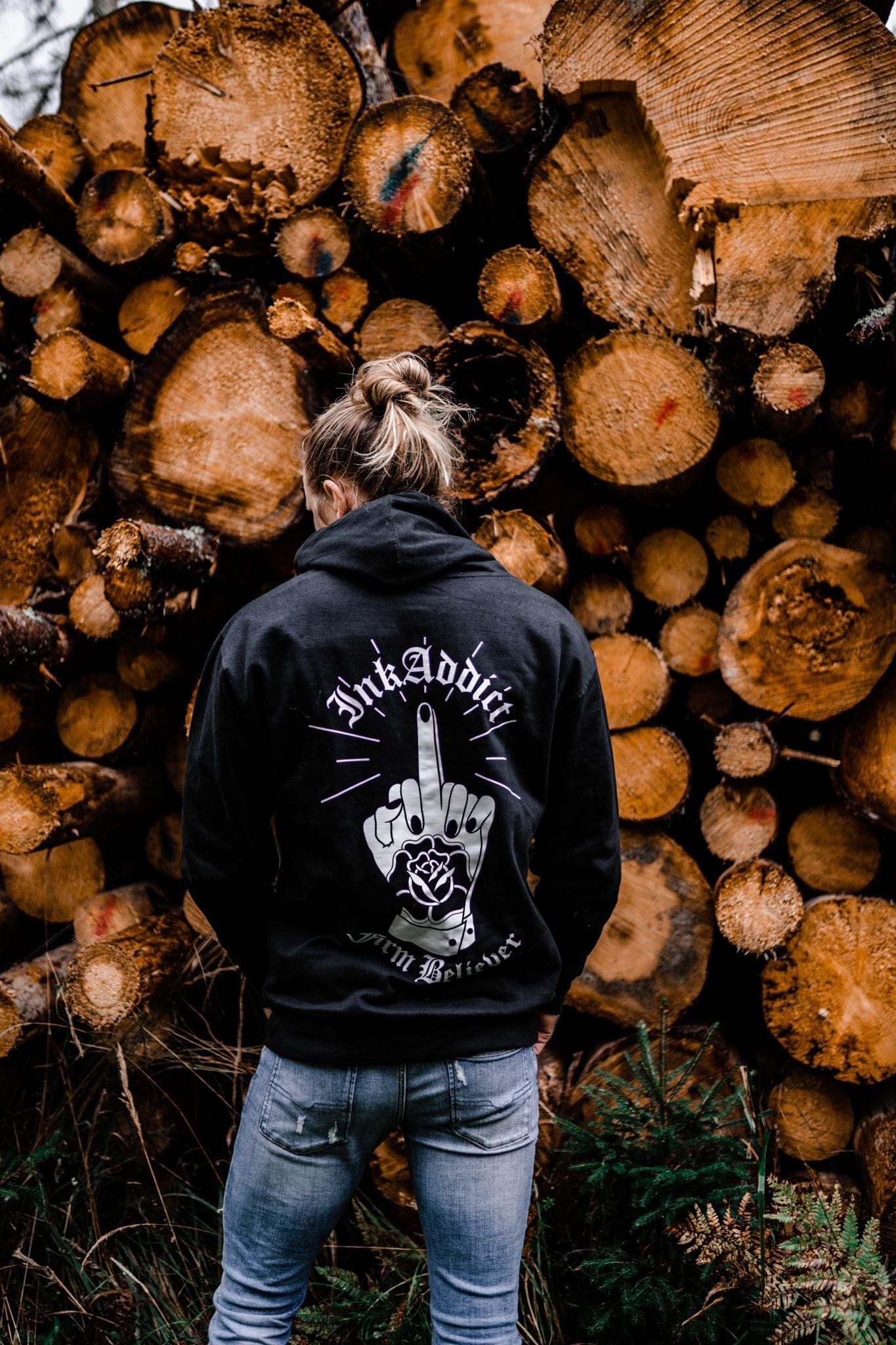 InkAddict Firm Believer Unisex Pullover Hoodie