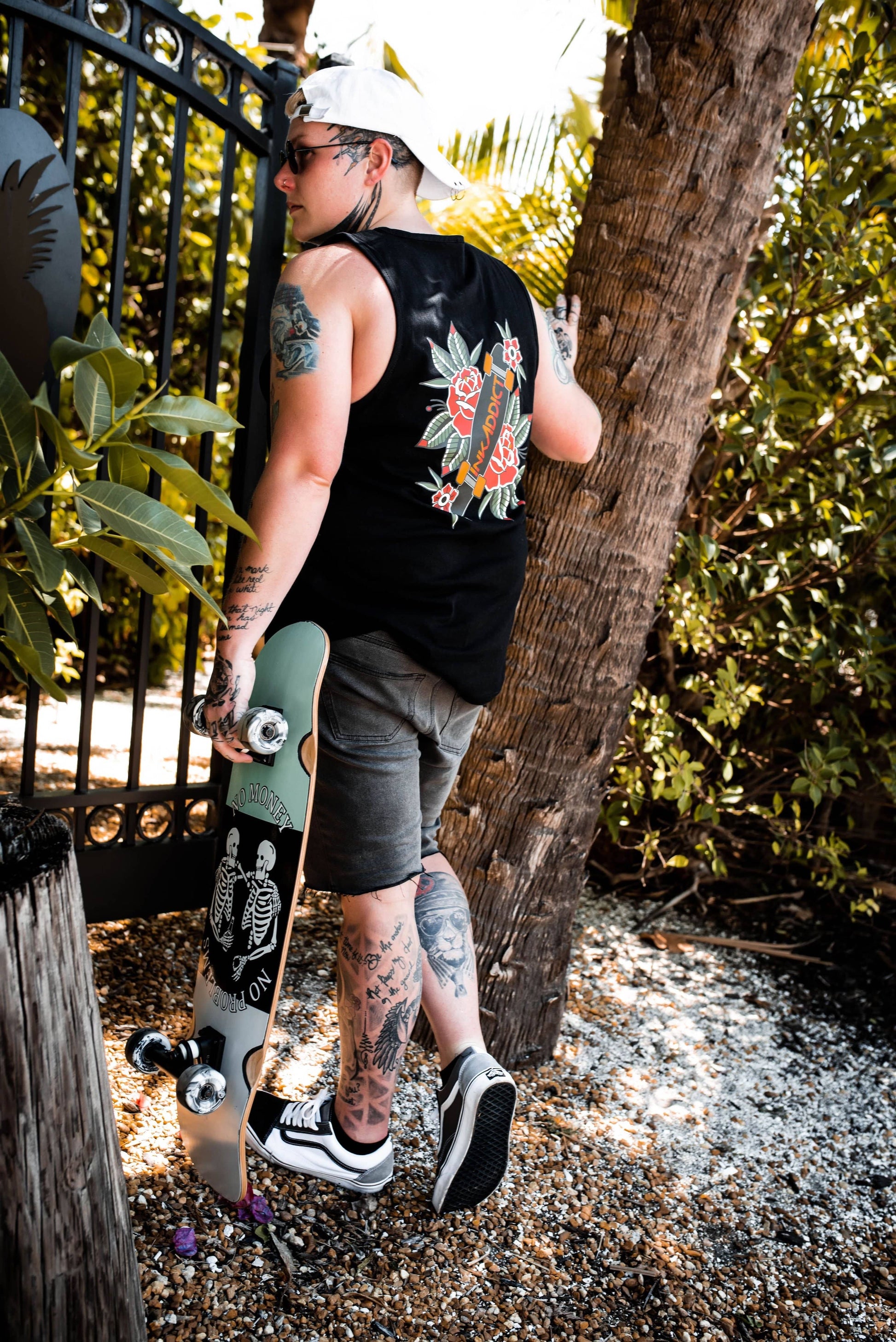 InkAddict Retro Skate Unisex Tee