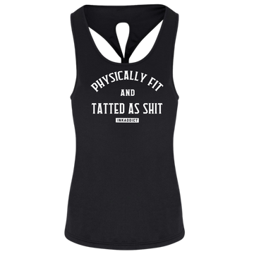Physically Fit Tied-Knot Racerback Tank