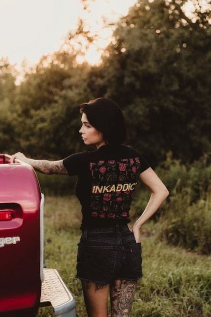 Dead Rose Black Unisex Tee
