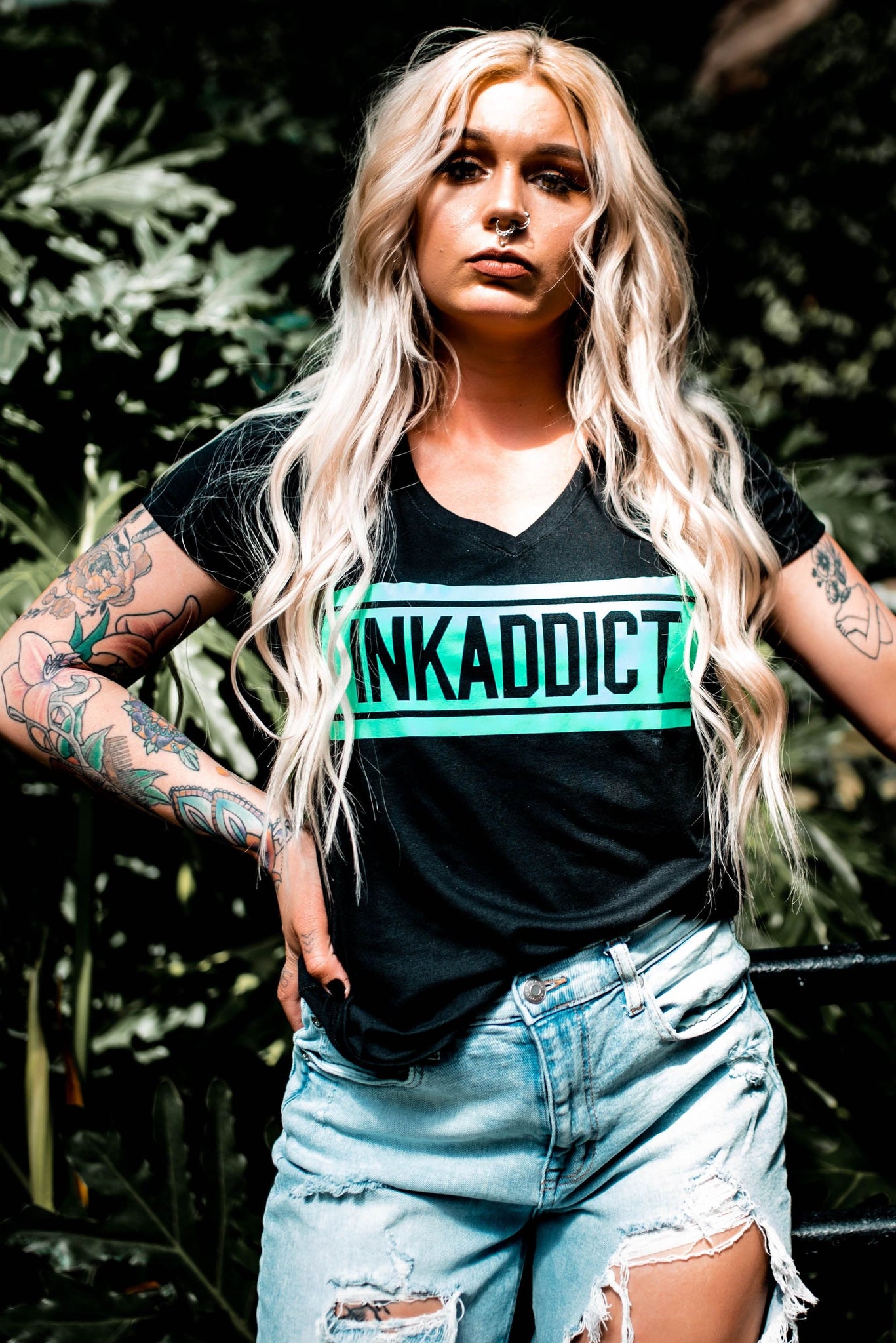 Varsity Women's V-Neck Tee