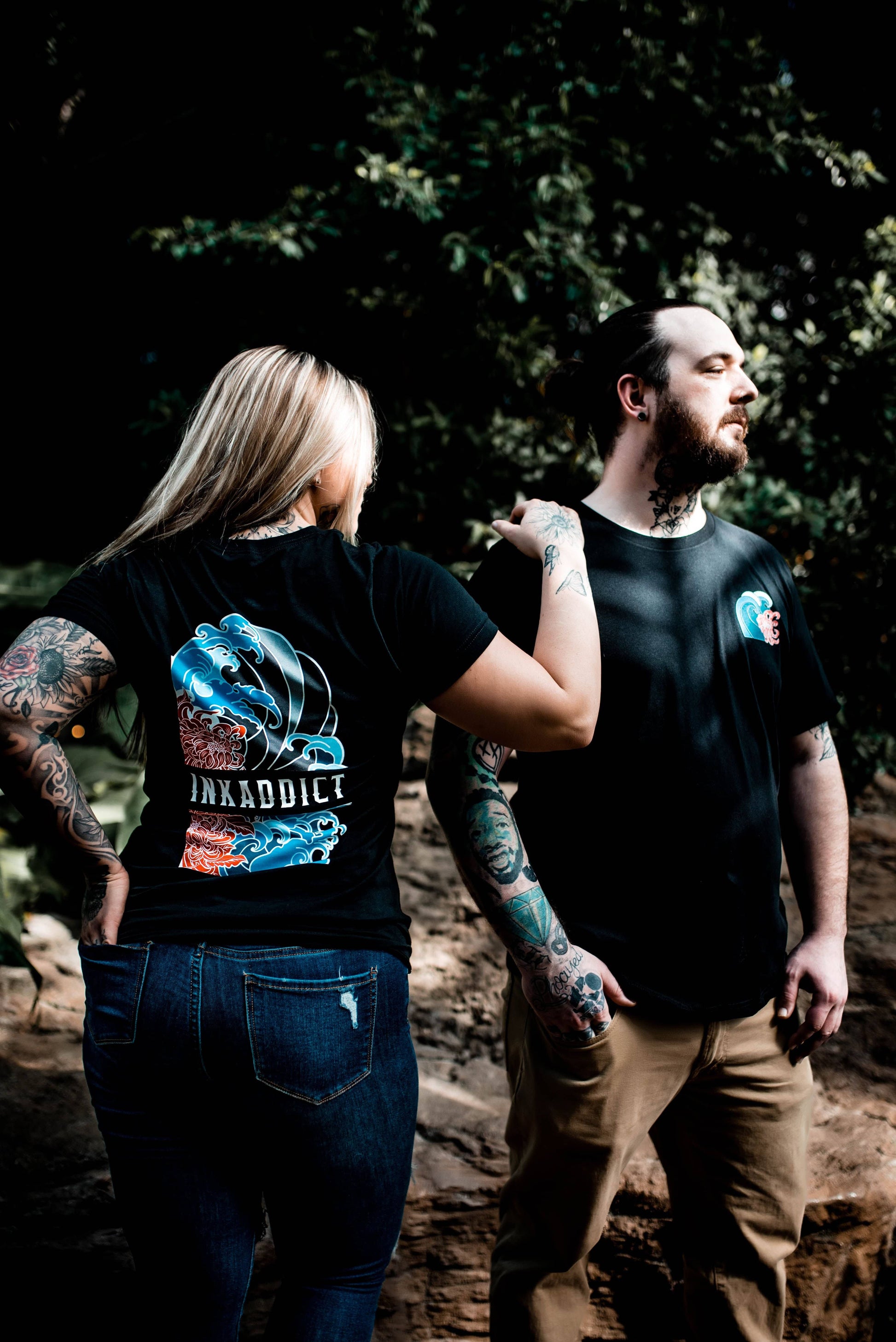 InkAddict Wave Unisex Tee