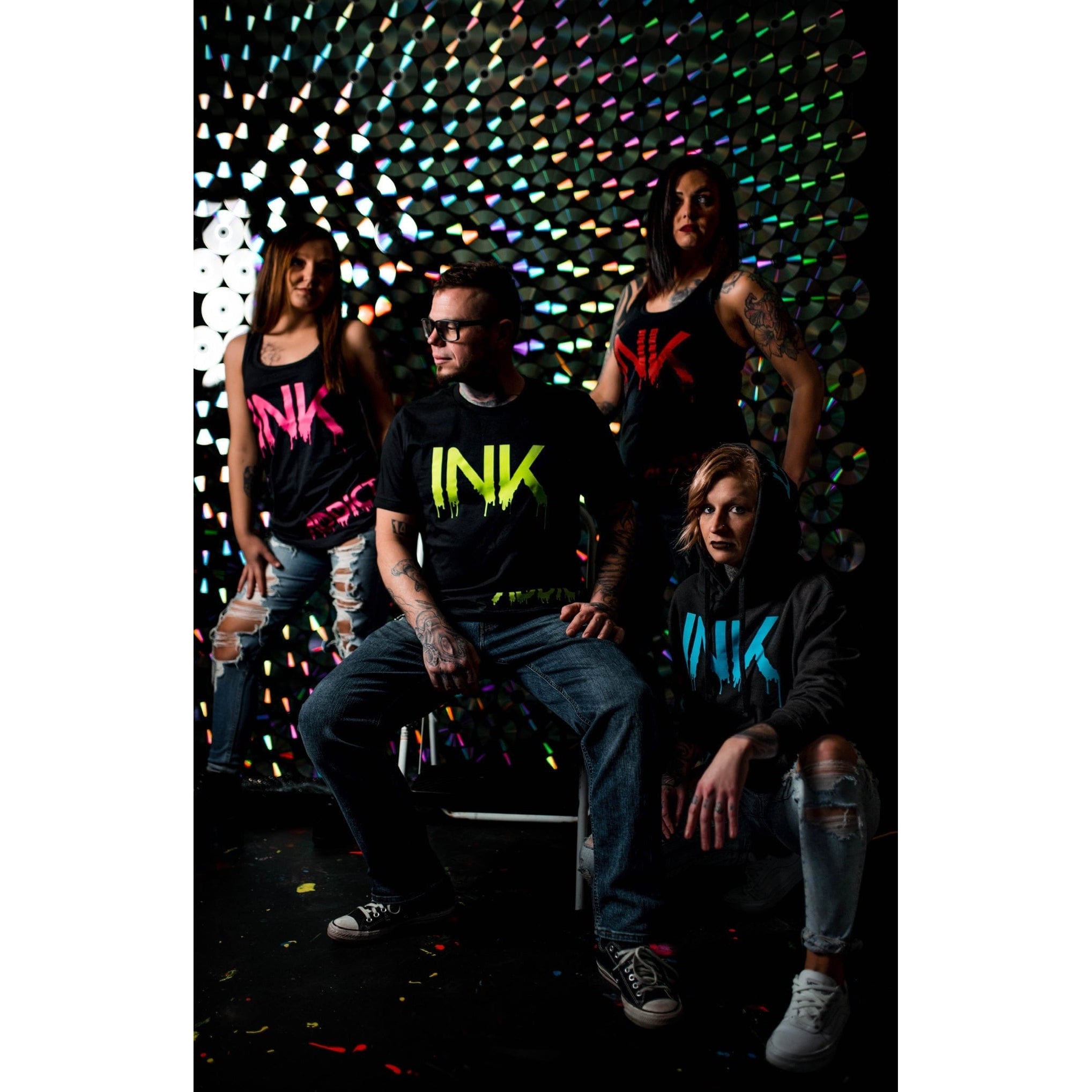 INK Drip Women's Hoodie