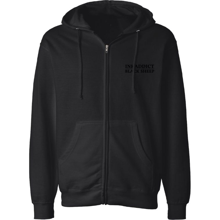 Black Sheep Unisex Midweight Zip Hoodie Black Sheep Unisex Midweight Zip Hoodie