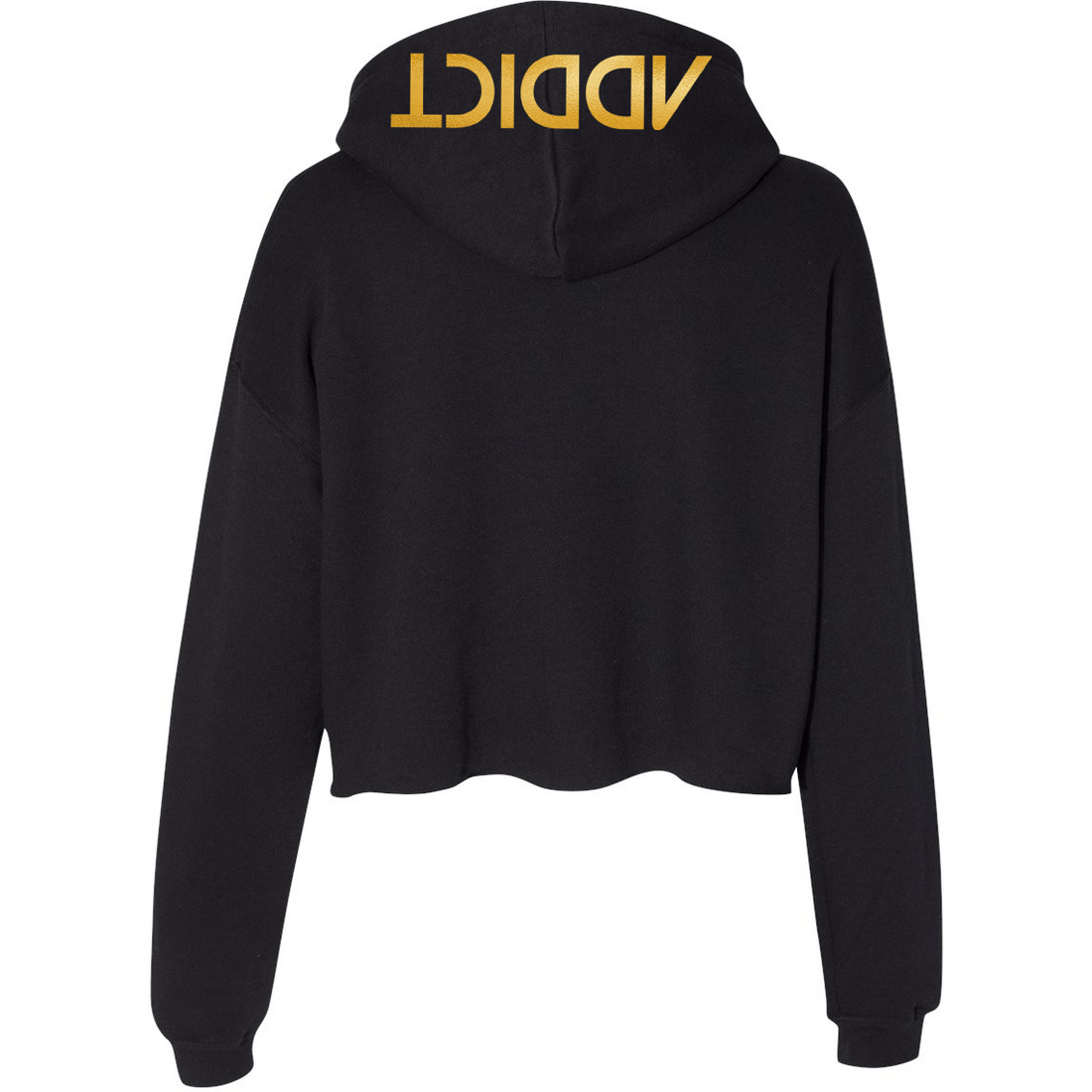 INK Gold Women's Cropped Hoodie