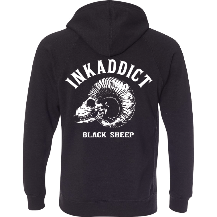 Throwback Black Sheep Women's Black Pullover