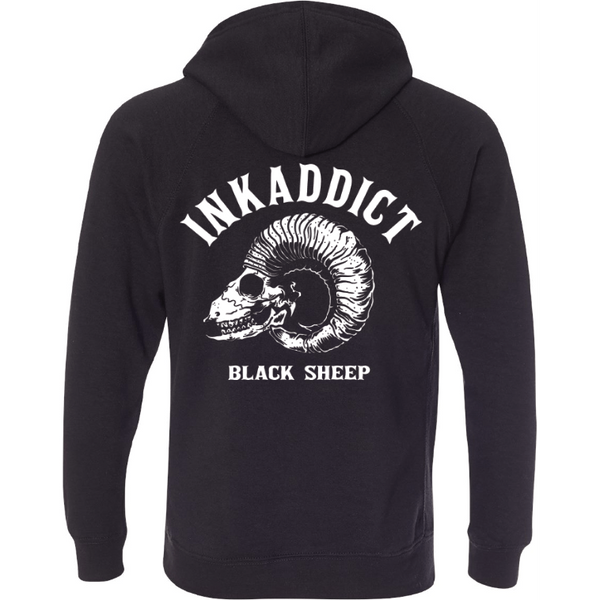Throwback Black Sheep Women's Black Pullover
