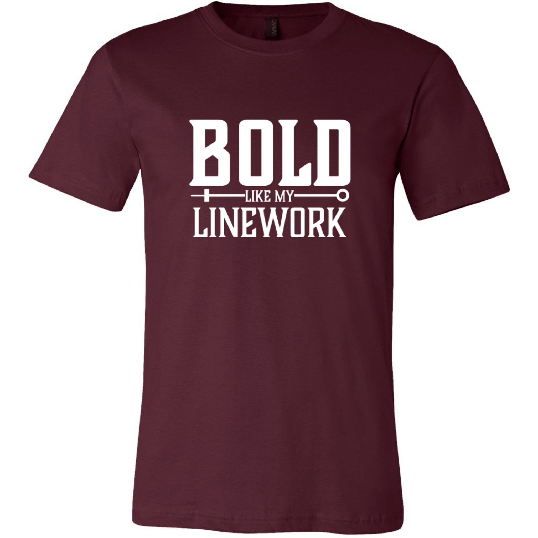 Bold Like My Line Work Unisex Tee