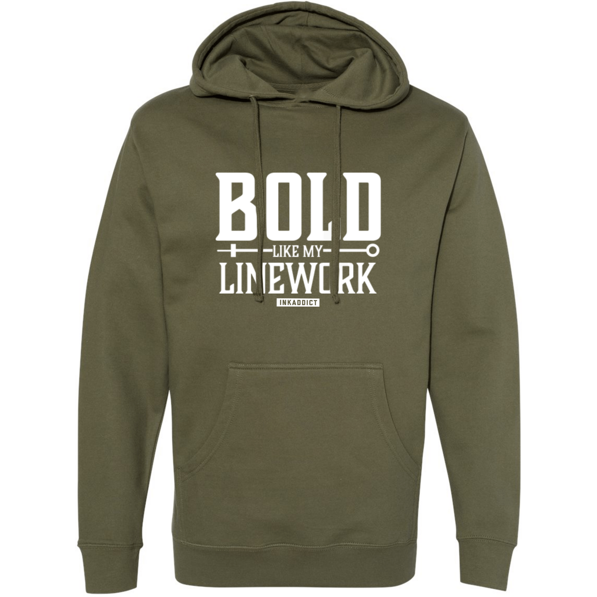 Bold Like My Line Work Men's Pullover