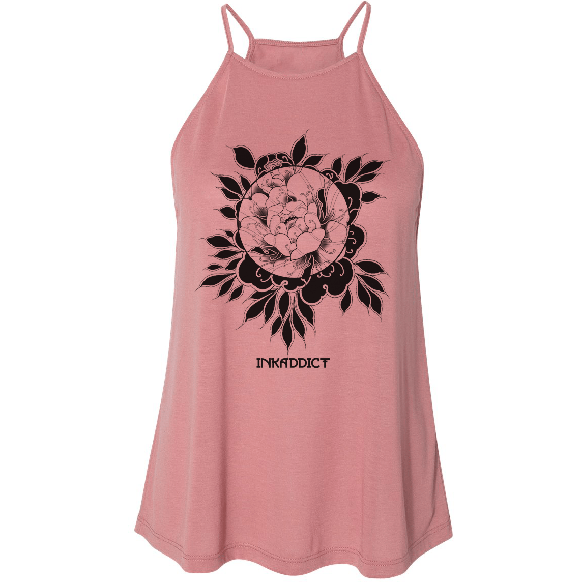 Boris Flowy High Neck Tank