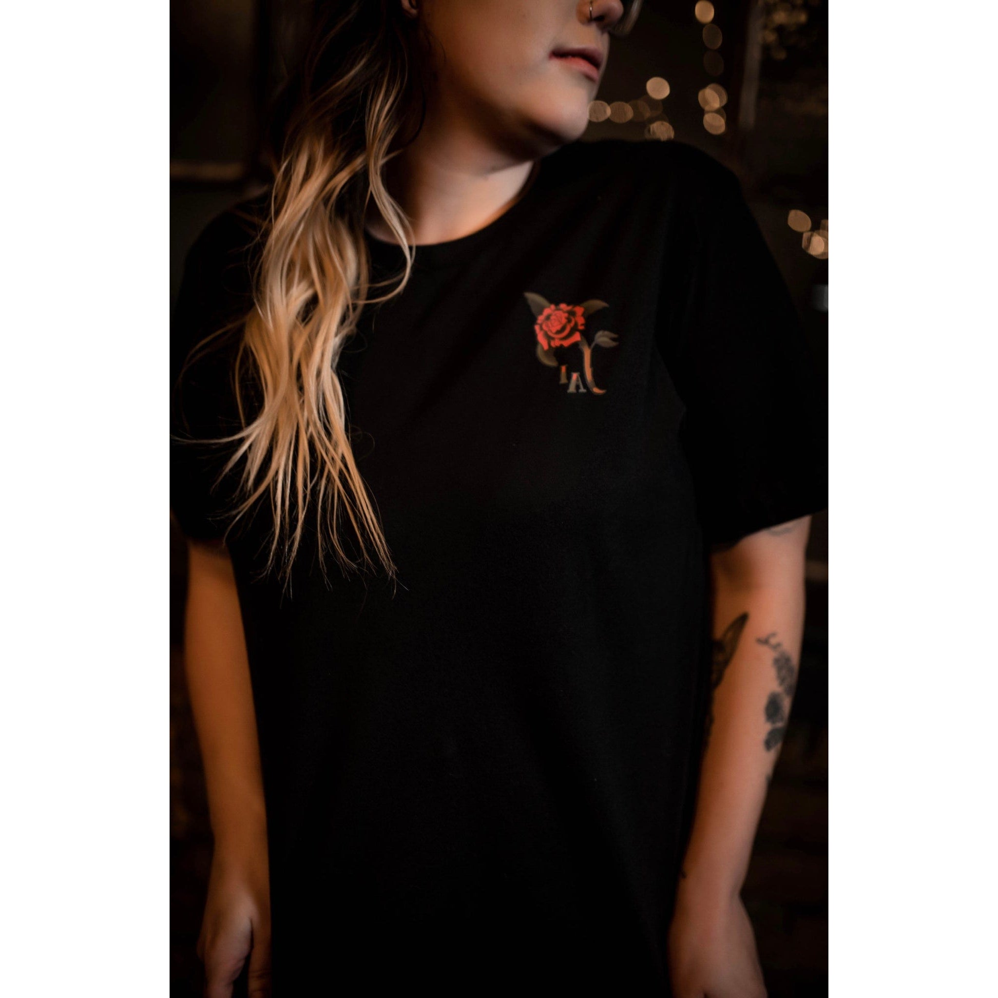 Dead Rose Black Unisex Tee