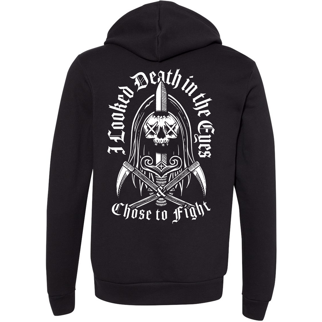 Death in the Eyes Unisex Pullover