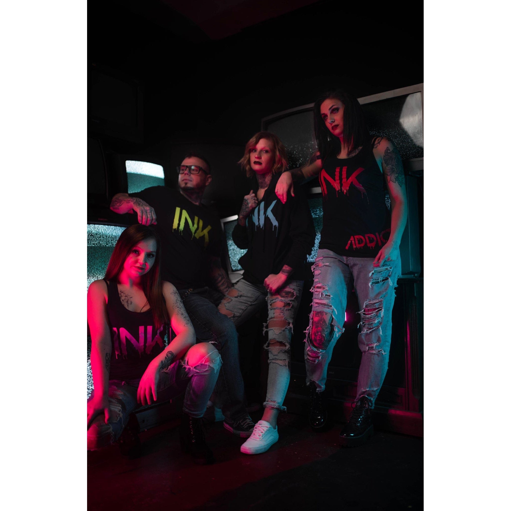 INK Drip Women's Hoodie