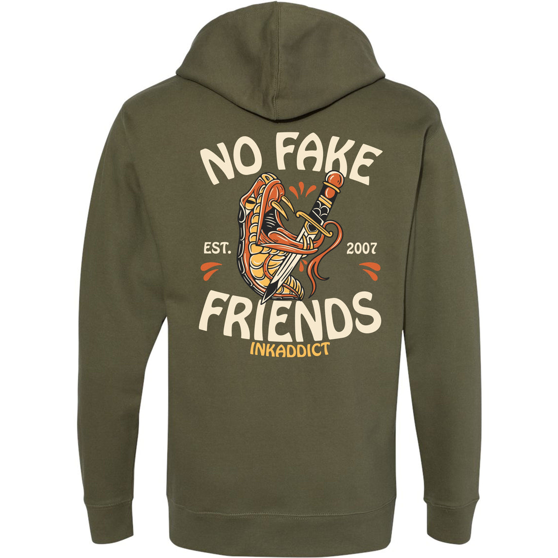 No Fake Friends II Hoodie