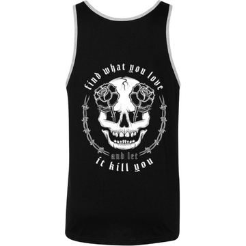 Find What You Love Black/Heather Grey Tank
