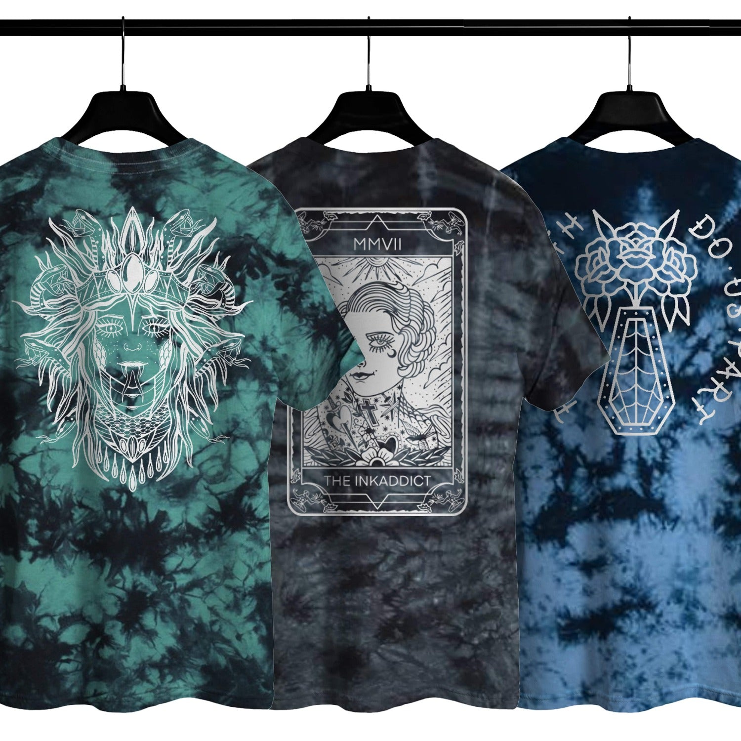 Graphic Tie-Dye T-Shirt Pack