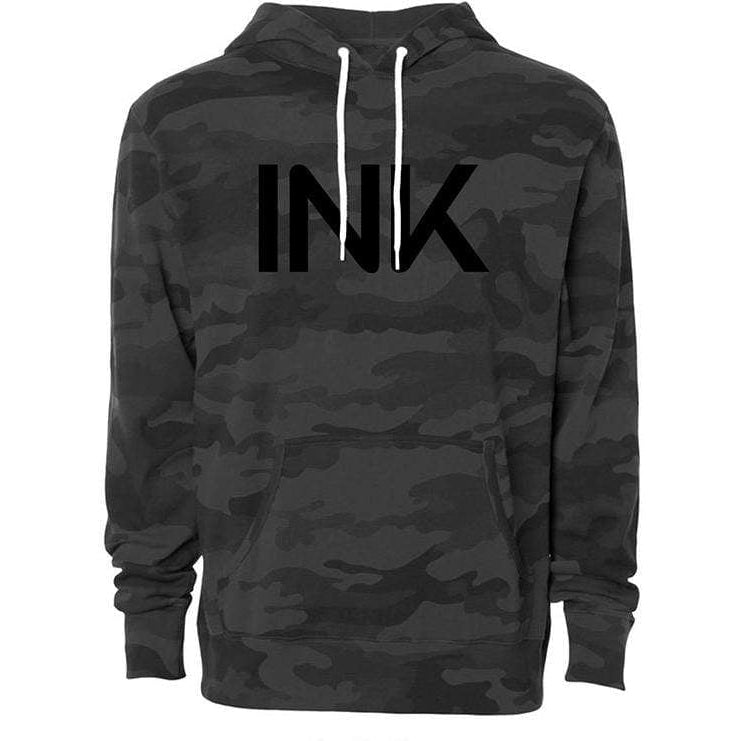 INK Black Camo Unisex Pullover