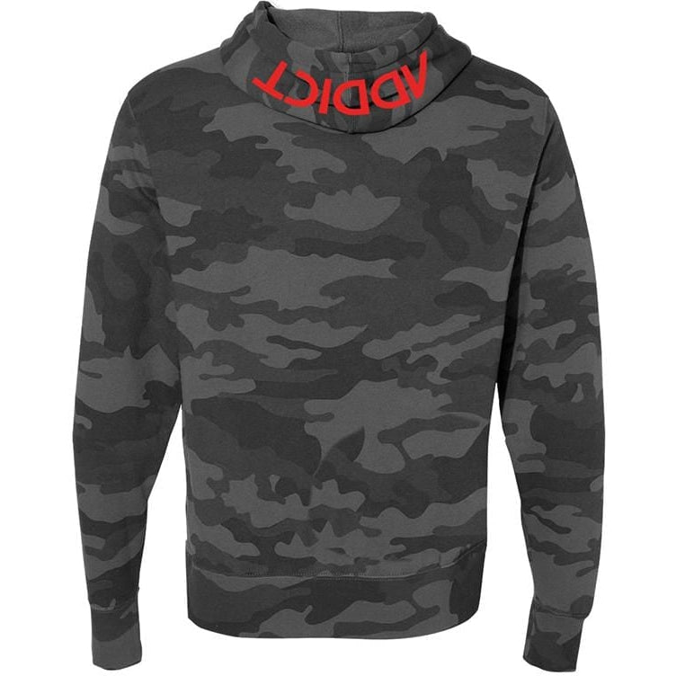 INK Black Camo Unisex Pullover