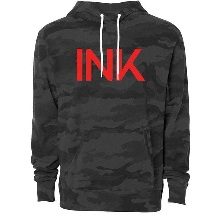 INK Black Camo Unisex Pullover