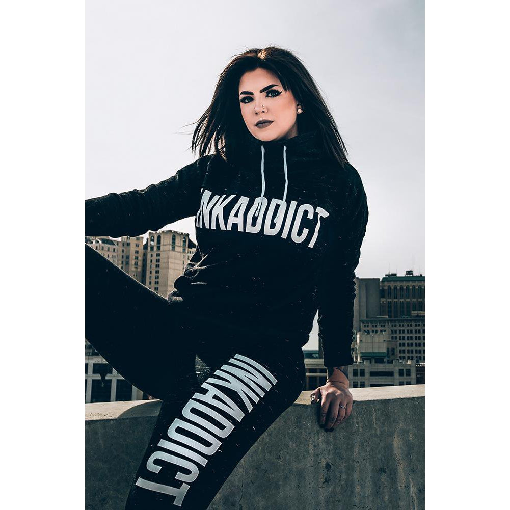 InkAddict Black Fleece Women's Joggers