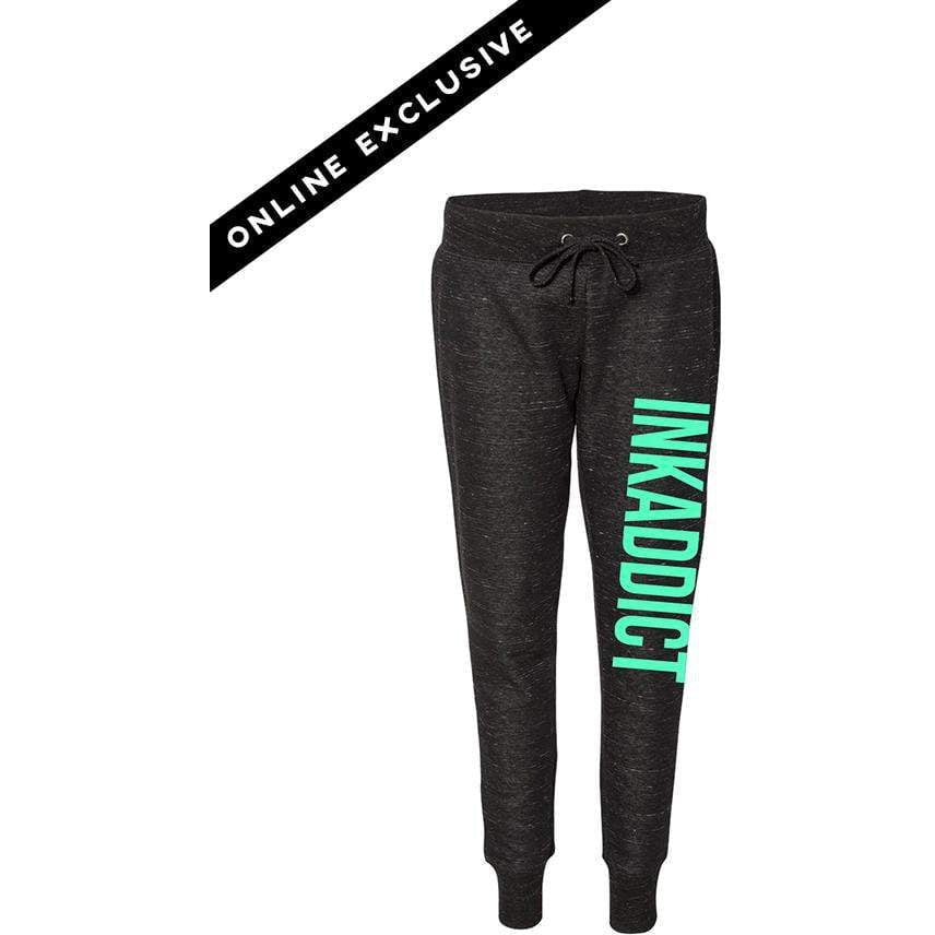 InkAddict Black Fleece Women's Joggers