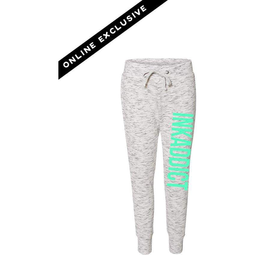 INKADDICT White Fleece Women's Joggers