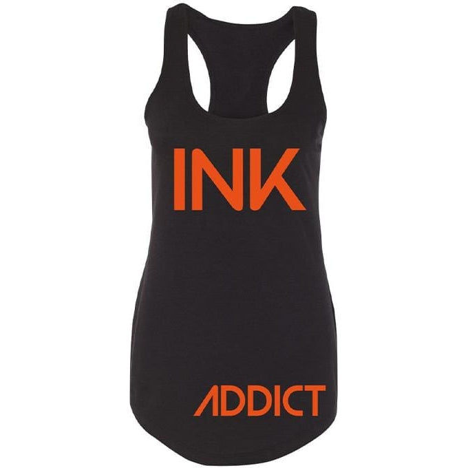 INK Orange Women's Racerback Tank Top