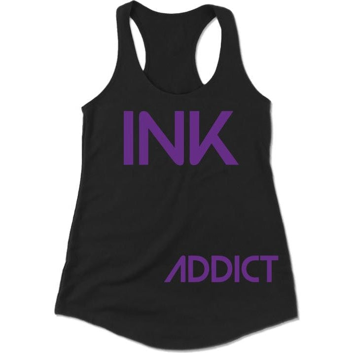 INK Women's Black Racerback Tank