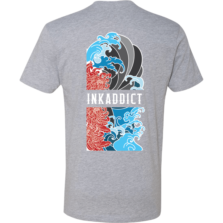 Svg Inkaddict InkAddict Wave Unisex Tee