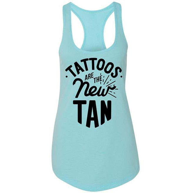 Tattoos Are The New Tan Women's Racerback Tank